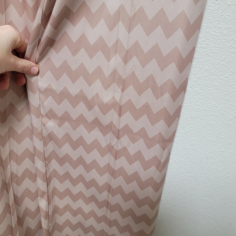 Maniere de voir stretch high rise wide leg pleated trouser zigzag herringbone - Picture 3 of 9